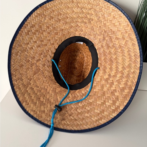 Woven Straw Hat with Guatemala Patch - Picture 4 of 5